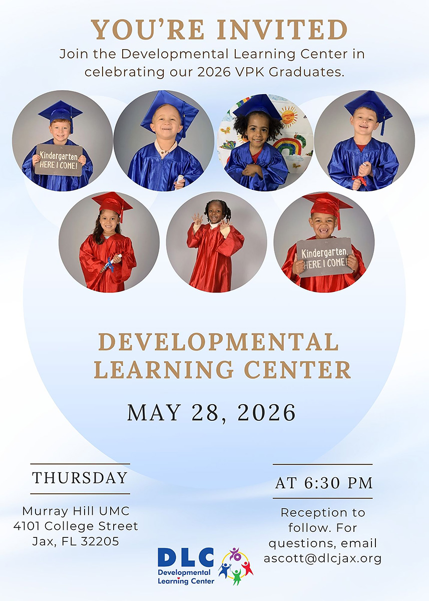 DLC 2026 VPK graduates invitation, May 28th, 2026